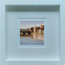 Load image into Gallery viewer, SM Framed Print 'King John's Castle' 10x10cm Image (26x26cm Frame) Open Edition Print - Laura Dunne Art
