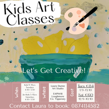 Load image into Gallery viewer, Saturday Jr's/Kids (5-12 yrs) 4:30-5:30 - Laura Dunne Art
