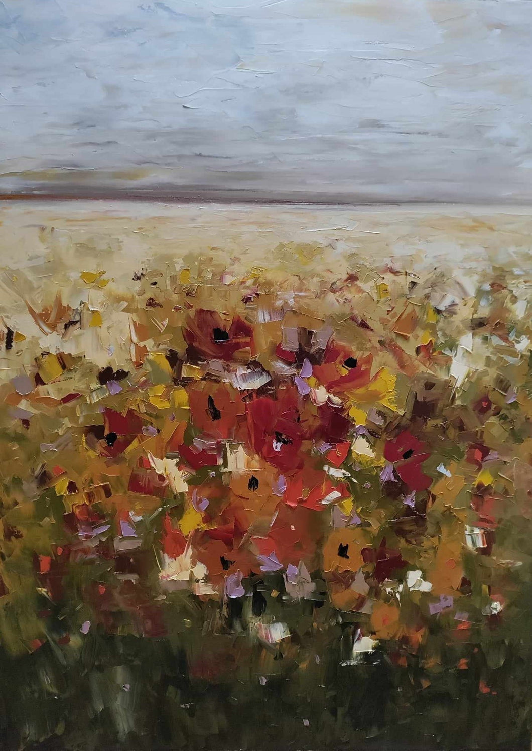 'Autumn Glow' - 75x100 cm (Plus Frame) Oil on canvas - Laura Dunne Art