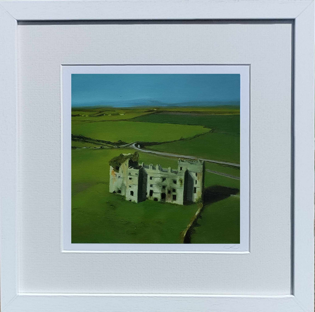 LG Framed Print 'Loughmore Castle' 19x19cm (36x36cm frame) Open Edition Print