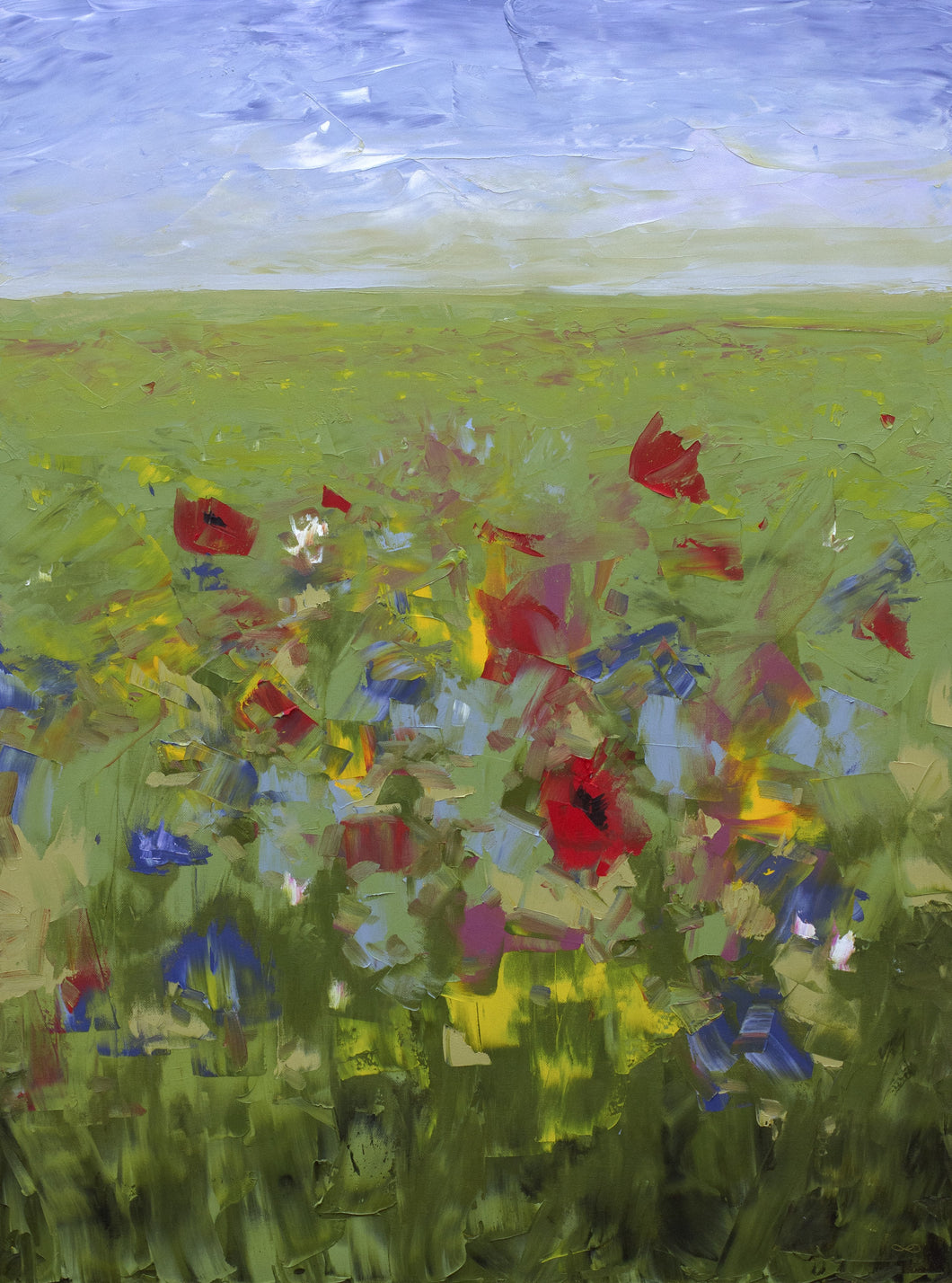 'Summer' - 76x101 cm (Plus Frame) Oil on canvas