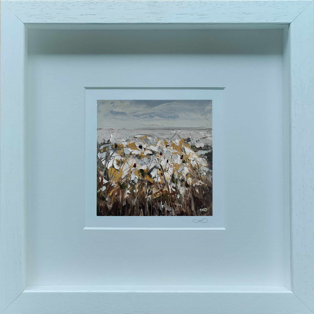 Framed Print 'Geimreadh na Beatha' (Winter of Life) 10x10cm image (26x26cm with frame) Open Edition Print - Laura Dunne Art