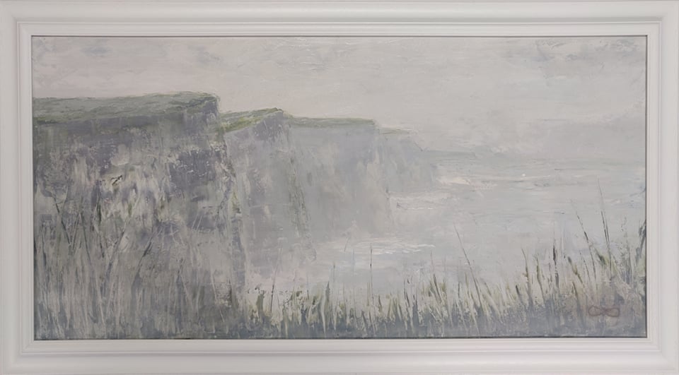 'Spirits of Moher' - 100x50cm (Plus frame) Oil on canvas